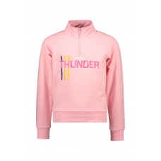 B.Nosy Girls sporty raglan sweater Punch Pink Y108-5381